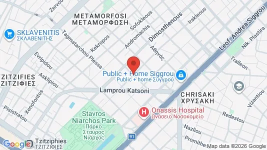 Apartments for rent in Kallithea - Photo from Google Street View