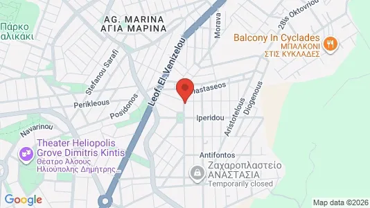 Apartments for rent i Ilioupoli - kort over placeringen