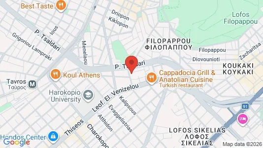 Apartments for rent in Kallithea - Photo from Google Street View