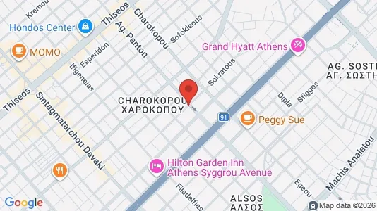 Apartments for rent in Kallithea - Photo from Google Street View