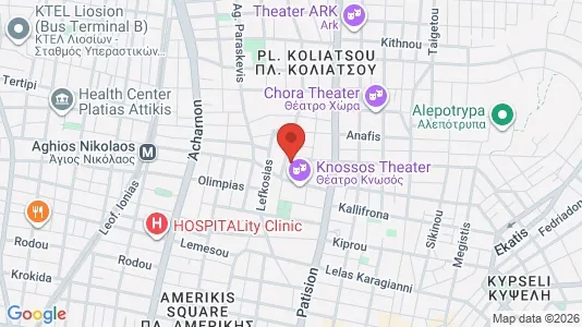 Apartments for rent in Athens Agios Nikolaos - Photo from Google Street View