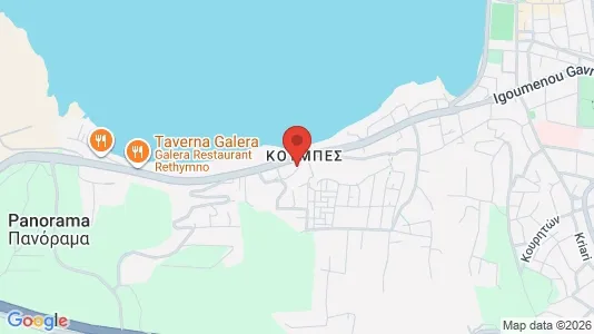 Apartments for rent in Rethymno - Photo from Google Street View