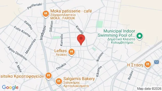 Apartments for rent i Alexandroupoli - kort over placeringen