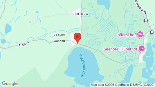 Apartments for rent i Uckermark - kort over placeringen