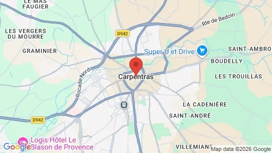 Apartments for rent in Carpentras - Photo from Google Street View