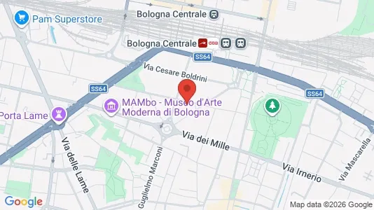 Rooms for rent i Bologna - kort over placeringen