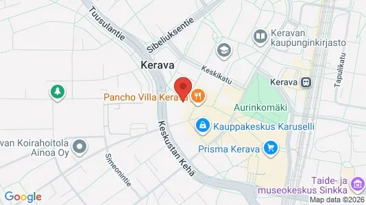 Apartments for rent i Kerava - kort over placeringen