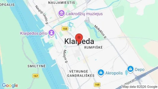 Apartments for rent in Klaipėda - Photo from Google Street View