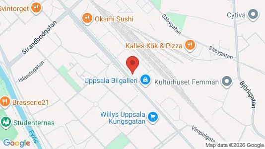 Apartments for rent in Uppsala - Photo from Google Street View