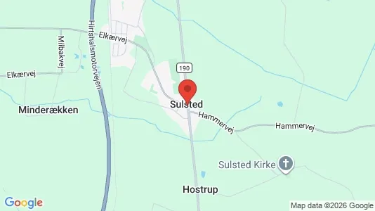 Apartments for rent i Sulsted - kort over placeringen