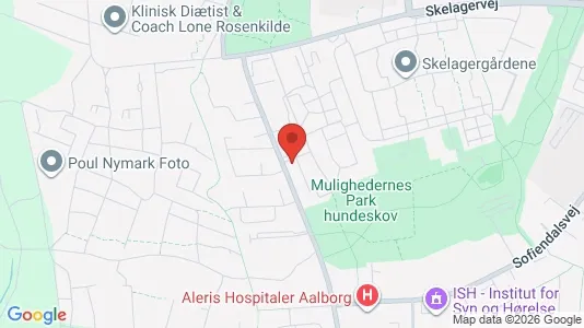 Apartments for rent i Aalborg SV - kort over placeringen