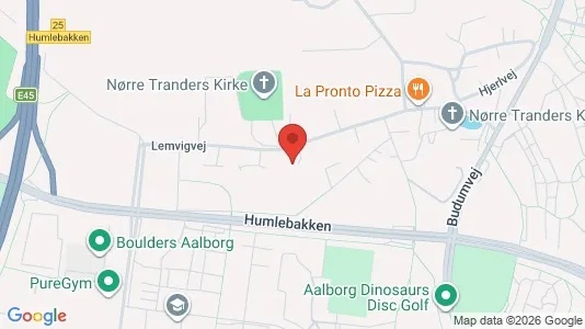 Apartments for rent i Aalborg Øst - kort over placeringen