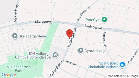 Apartments for rent i Aalborg SV - kort over placeringen