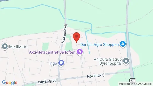 Apartments for rent i Gistrup - kort over placeringen