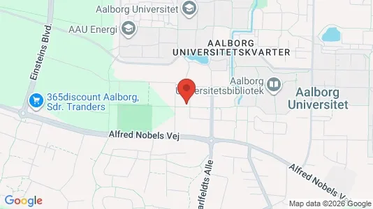 Apartments for rent i Aalborg Øst - kort over placeringen