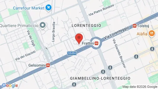 Rooms for rent i Milano Zona 6 - Barona, Lorenteggio - kort over placeringen