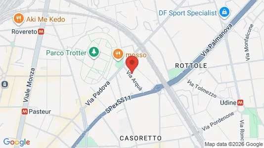 Apartments for rent i Milano Zona 3 - Porta Venezia, Città Studi, Lambrate - kort over placeringen