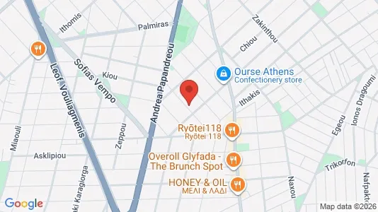 Apartments for rent i Elliniko-Argyroupoli - kort over placeringen