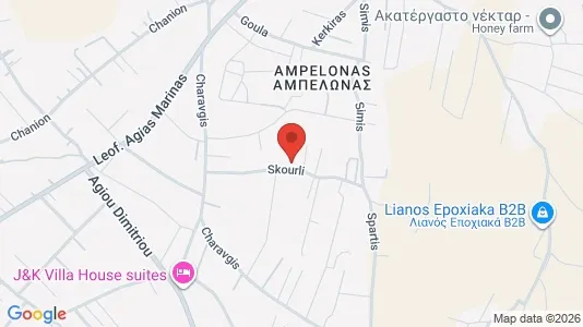 Apartments for rent i Kropia - kort over placeringen