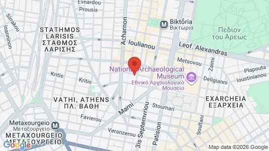Apartments for rent i Athens Agios Nikolaos - kort over placeringen
