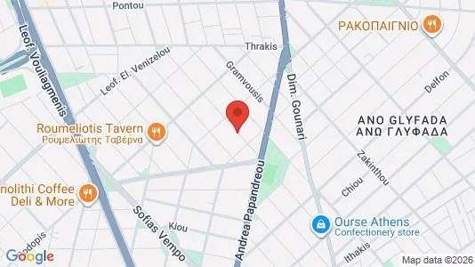 Apartments for rent i Elliniko-Argyroupoli - kort over placeringen