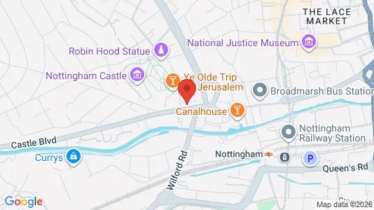 Apartments for rent in Nottingham - Nottinghamshire - Photo from Google Street View