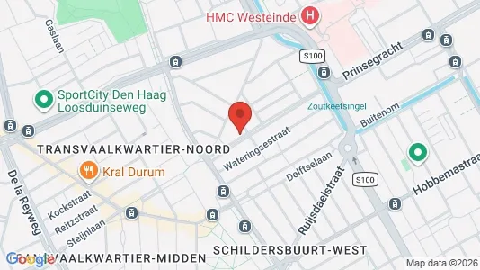 Apartments for rent i The Hague Centrum - kort over placeringen