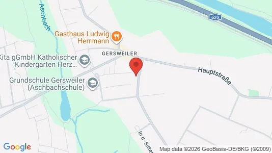Apartments for rent i Saarbrücken - kort over placeringen