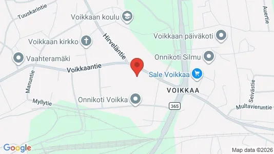Apartments for rent i Kouvola - kort over placeringen
