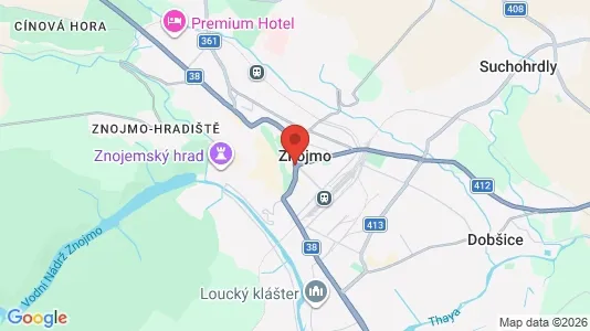 Apartments for rent in Znojmo - Photo from Google Street View