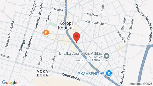 Apartments for rent i Kropia - kort over placeringen
