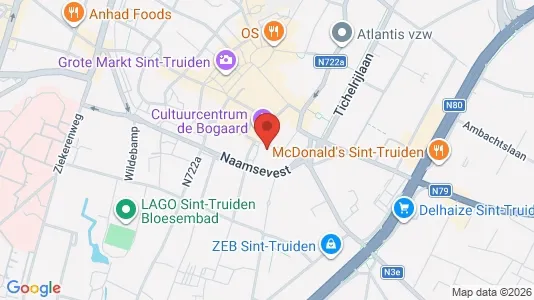 Apartments for rent i Sint-Truiden - kort over placeringen