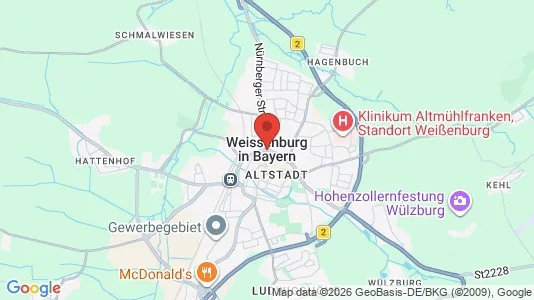 Apartments for rent in Weißenburg-Gunzenhausen - Photo from Google Street View