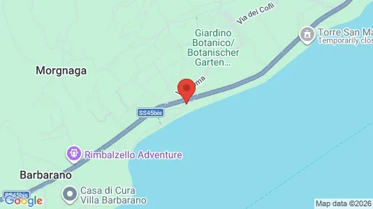 Apartments for rent i Gardone Riviera - kort over placeringen
