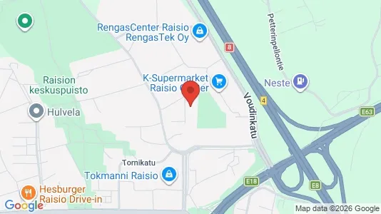 Apartments for rent in Raisio - Photo from Google Street View