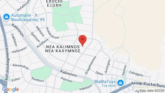 Apartments for rent i Vari-Voula-Vouliagmeni - kort over placeringen