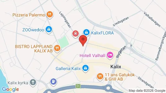 Apartments for rent i Kalix - kort over placeringen