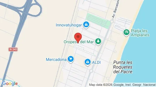 Apartments for rent in Oropesa del Mar/Orpesa - Photo from Google Street View