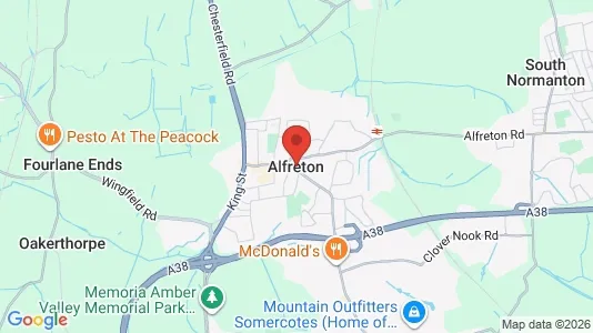 Apartments for rent in Alfreton - Derbyshire - Photo from Google Street View