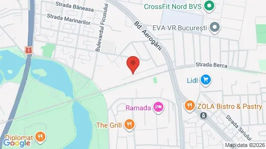 Apartments for rent i Bucharest - Sectorul 1 - kort over placeringen