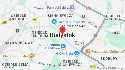 Apartments for rent in Białystok - Photo from Google Street View