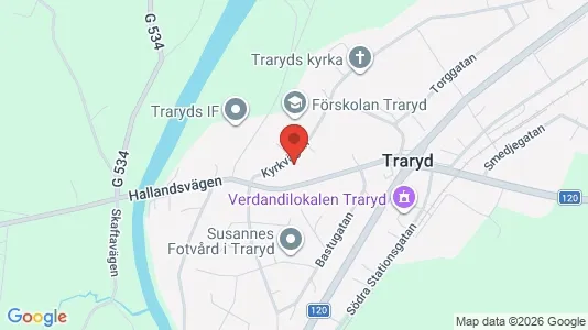 Apartments for rent i Markaryd - kort over placeringen