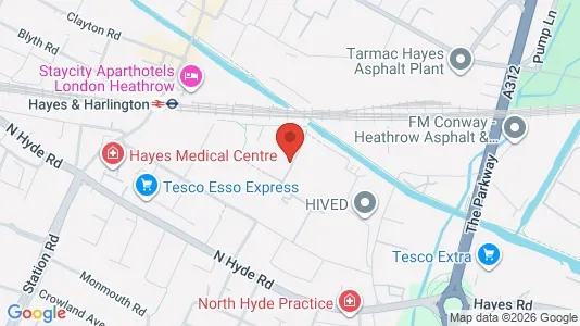 Apartments for rent in Hayes - Middlesex - Photo from Google Street View