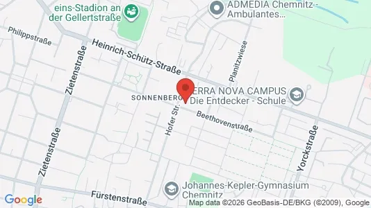Apartments for rent in Chemnitz - Photo from Google Street View