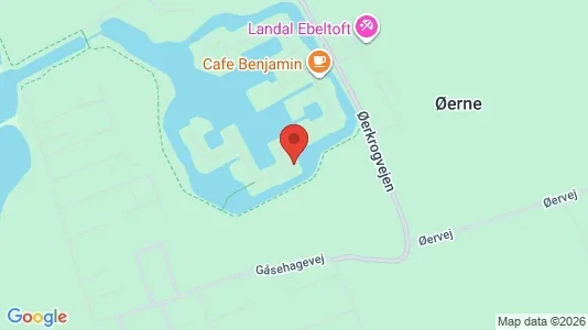 Apartments for rent i Ebeltoft - kort over placeringen