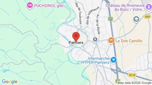 Apartments for rent in Pamiers - Photo from Google Street View