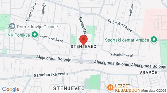 Apartments for rent i Sljeme (Medvednica-Tomislavac) - kort over placeringen