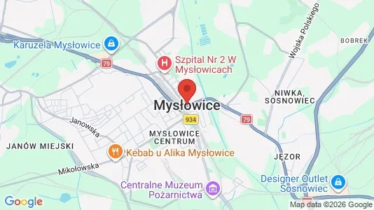 Apartments for rent in Mysłowice - Photo from Google Street View