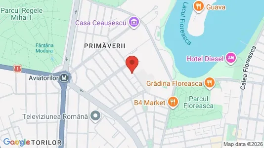 Apartments for rent i Bucharest - Sectorul 1 - kort over placeringen