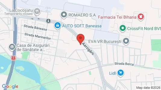 Apartments for rent i Bucharest - Sectorul 1 - kort over placeringen